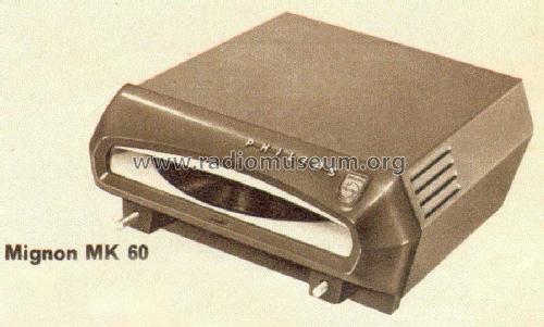 Auto-Mignon MK60; Philips Radios - (ID = 84994) Ton-Bild