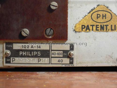 Barcarola 102A-14; Philips akc. spol., (ID = 724683) Radio