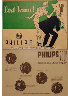 Barcarole 750A-30; Philips Radios - (ID = 2055100) Radio