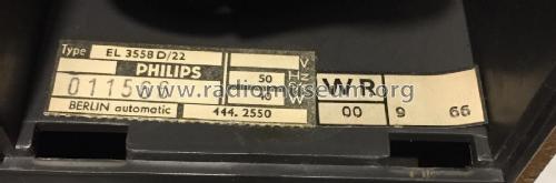 Berlin Automatik EL3558; Philips Radios - (ID = 2817135) R-Player