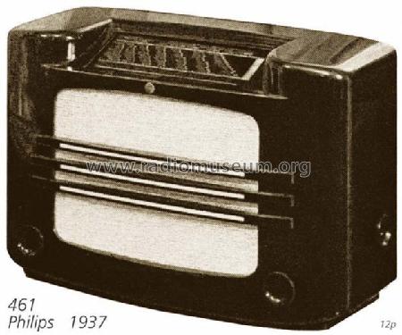 Bolero 461A-30; Philips Radios - (ID = 641) Radio