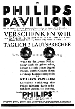 'Bratpfanne' diverse Grössen; Philips Radios - (ID = 1730936) Parleur