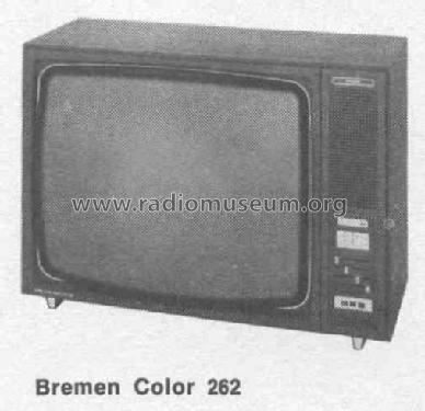 Bremen Color 262; Philips Radios - (ID = 439147) Television