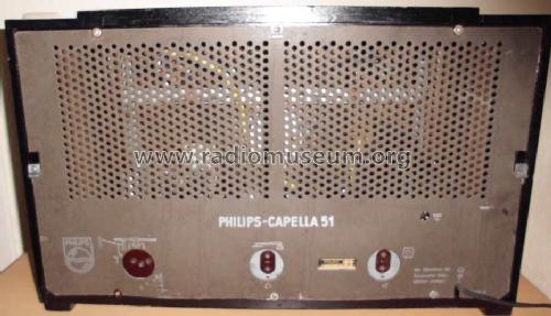 Capella 51 BD712A-22; Philips Radios - (ID = 1211418) Radio