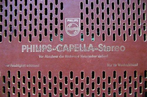 Capella-Stereo-Truhe F8D31A; Philips Radios - (ID = 1055658) Radio