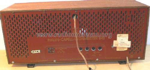 Capella Tonmeister 842 B8D42AS; Philips Radios - (ID = 203863) Radio