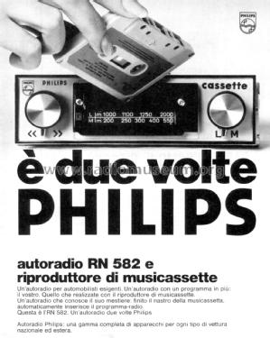 Cassetta 22RN582; Philips Radios - (ID = 2150518) Autoradio