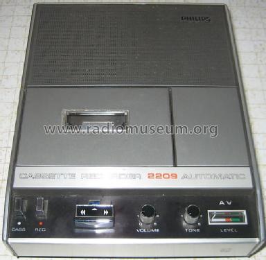 Cassette Recorder N2209 Automatic AV; Philips Radios - (ID = 570378) R-Player