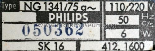 Phonokoffer SK16 NG1341 /75a ; Philips Radios - (ID = 1609037) Sonido-V