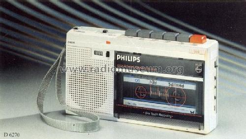 Cassetten-Recorder D6270; Philips Radios - (ID = 562106) R-Player