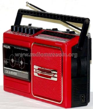 2-Band Radio Cassette Recorder D7160 /00 /01 /02 /05 /10 /17; Philips Radios - (ID = 686369) Radio
