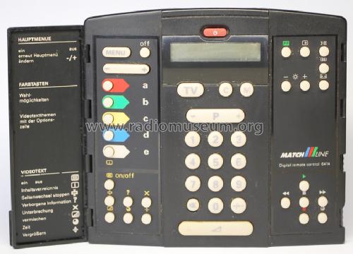Digital Remote Control 6414 ; Philips Radios - (ID = 1499861) Misc
