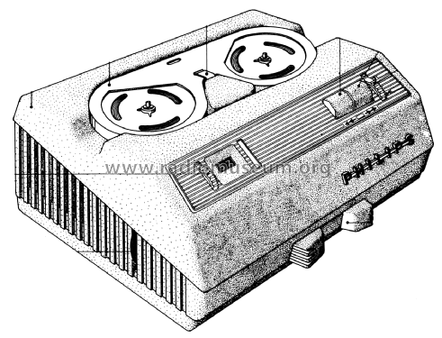 Diktiergerät EL3581 /72; Philips Radios - (ID = 1845649) R-Player