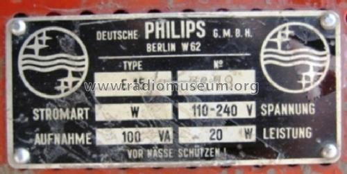 E15; Philips Radios - (ID = 1192140) Ampl/Mixer