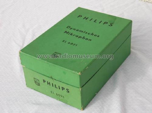 EL6021; Philips Radios - (ID = 492329) Microphone/PU