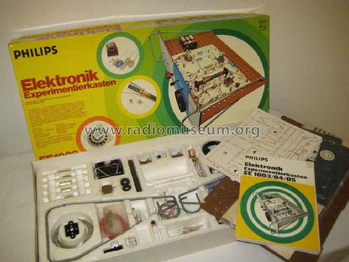 Elektronik-Experimentierkasten EE1003; Philips Radios - (ID = 1253221) Kit