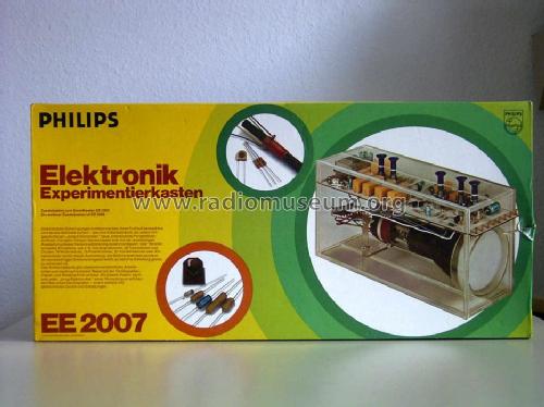 Elektronik-Experimentierkasten EE2007; Philips Radios - (ID = 483202) Bausatz