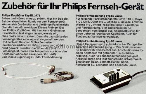 Fernbedienung 68 Luxus 12ET0850; Philips Radios - (ID = 2156627) Misc