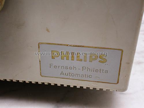 Fernseh-Philetta Automatic 11TD522A/00; Philips Radios - (ID = 1379110) Television