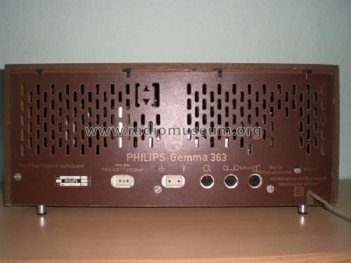 Gemma 12RB363; Philips Radios - (ID = 418495) Radio