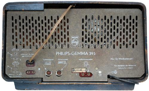 Gemma 393 B3D93A; Philips Radios - (ID = 704636) Radio