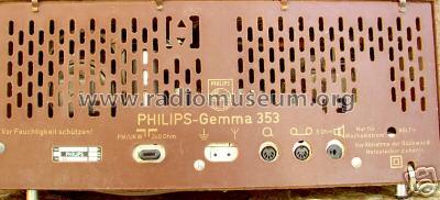 Gemma 353 B3D53A; Philips Radios - (ID = 428899) Radio