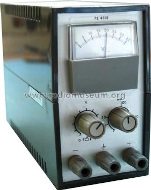 Gleichspannungs-Speisegerät PE4818; Philips Radios - (ID = 2049028) Equipment