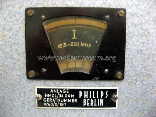 HMZL/34 OKM; Philips Radios - (ID = 421768) Commercial Re