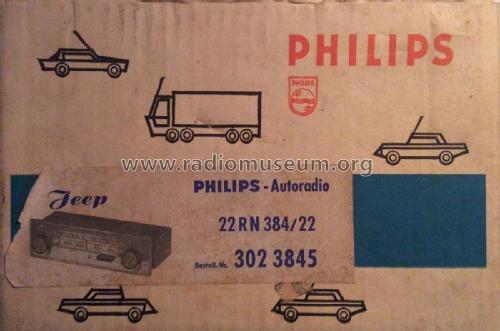 Jeep 22RN384 /22; Philips Belgium (ID = 2676182) Autoradio