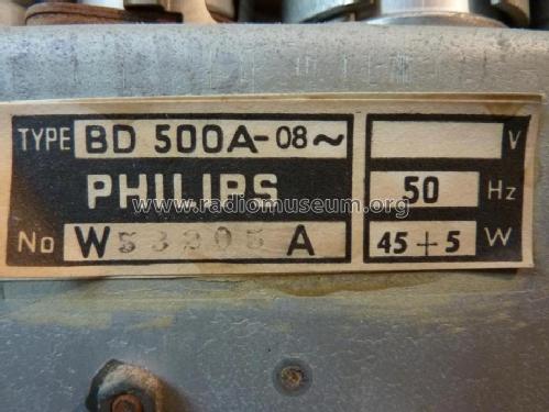 Jupiter BD500A-08; Philips Radios - (ID = 794952) Radio