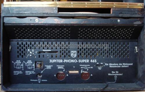 Jupiter-Phono-Super 465 HD465A; Philips Radios - (ID = 1673458) Radio