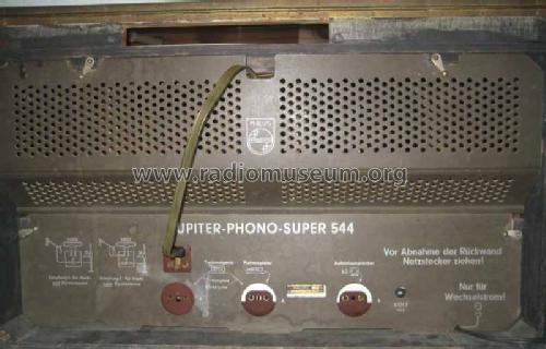 Jupiter-Phono-Super 544 HD544A; Philips Radios - (ID = 1295259) Radio