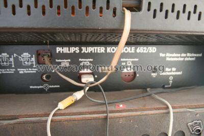 Jupiter-Truhe 652/3D FD652A; Philips Radios - (ID = 357625) Radio