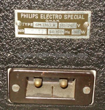 Kathograph I GM3152B; Philips Electro (ID = 1032456) Equipment