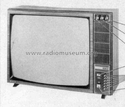 Krefeld D24T932 D 24 T 932 Ch=D6N; Philips Radios - (ID = 243635) Televisore