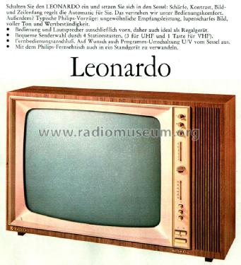 Leonardo 23TD401A /00 /06 Ch= D5; Philips Radios - (ID = 2156679) Television