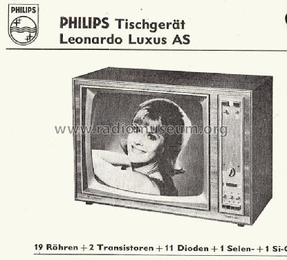 Leonardo Luxus 23TD341A Ch= K2; Philips Radios - (ID = 1293205) Télévision