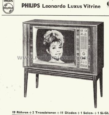 Leonardo Luxus-Vitrine 23CD342A Ch=K2; Philips Radios - (ID = 1292822) Television