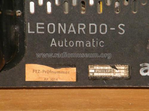 Leonardo S Automatic 21TD251A /00 /04; Philips Radios - (ID = 1416904) Télévision