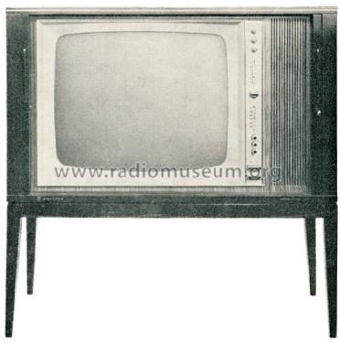 Leonardo Vitrine 23CD401A /00 /06 Ch= D5; Philips Radios - (ID = 1424979) Television