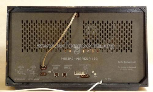 Merkur 493 B4D93A; Philips Radios - (ID = 1396479) Radio
