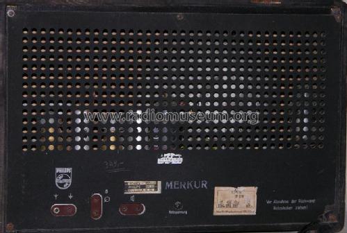 Merkur BD493A; Philips Radios - (ID = 152731) Radio