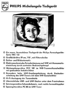 Michelangelo 23TD320A; Philips Radios - (ID = 2839818) Television
