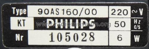 Musiclock 90 90AS160 /00 /00S; Philips Radios - (ID = 1647997) Radio