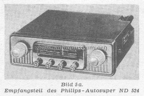 ND524; Philips Radios - (ID = 374258) Car Radio