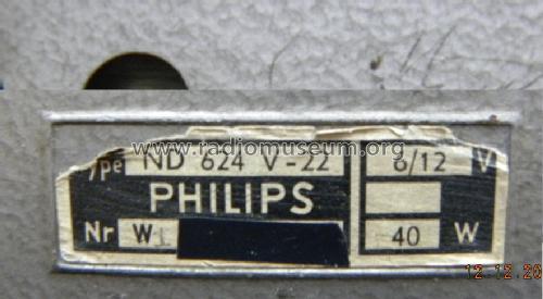 ND624V-22; Philips Radios - (ID = 1371213) Autoradio