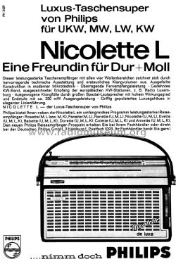 Nicolette de luxe L2D42T; Philips Radios - (ID = 2185206) Radio