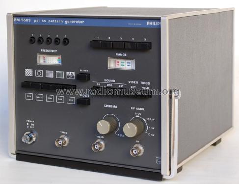PAL TV Pattern Generator PM5509; Philips Radios - (ID = 1546450) Equipment