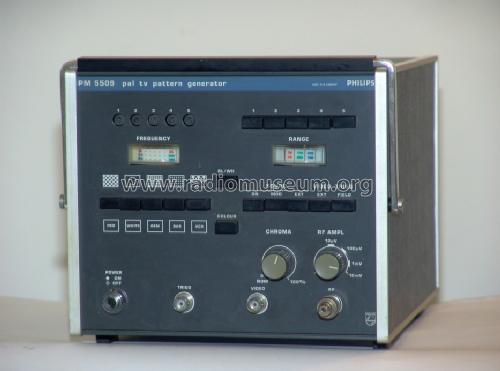 PAL TV Pattern Generator PM5509; Philips Radios - (ID = 761222) Equipment