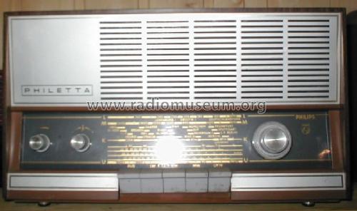 Philetta 12RB263; Philips Radios - (ID = 1361937) Radio